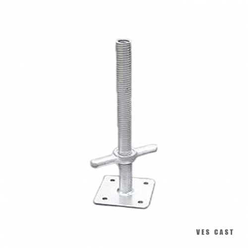 VES CAST- Base jak-Carbon steel-Custom U-head screw jack -design-Building parts